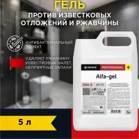 Альфа-гель ( Alfa-gel ) 5л. гель для удаления ржавчины и известковых отложений (054-5)