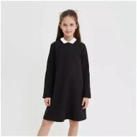 Школьное платье Minaku, размер 122, черный