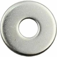 Шайбы Стройметиз плоские увеличенные 8 мм, сталь, покрытие - цинк, 8 шт