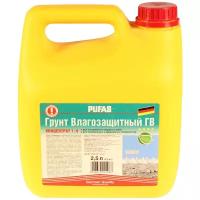 Грунтовка PUFAS ГВ концентрат влагозащитная (2,5 л)