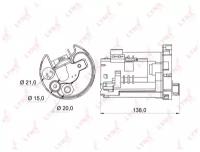 Фильтр топливный LYNXauto LF-162M
