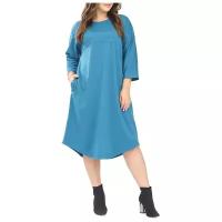 Платье SVESTA. размер 60, синий