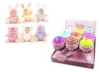 Кукла ABtoys Baby Boutique Пупс-сюрприз в конфетке с аксессуарами, разноцветный, 1 шт