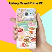 Силиконовый чехол на Samsung Galaxy Grand Prime VE Завтрак / для Самсунг Галакси Гранд Прайм ВЕ Дуос