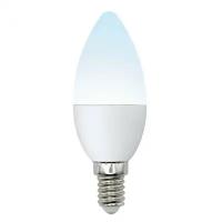 светодиодная лампа свеча Белый дневной 6W UL-00002374 LED-C37-6W/NW/E14/FR/MB PLM11WH Диммируемая Multibright