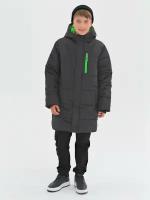Пальто детское WBR, 68-003, черный 152