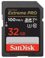 Карты памяти SanDisk Extreme PRO SDHC UHS-I 32Gb SDSDXXO-032G-GN4IN