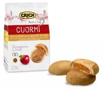 Печенье песочное CRICH с яблочным джемом Cuor Mi Biscuits, 270 г