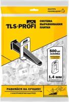 Зажим для укладки плитки TLS-Profi TLS12016/TLS52020/TLS72021, белый, 500 шт