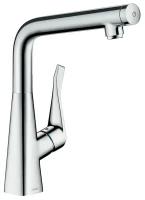 Смеситель для раковины (умывальника) hansgrohe Metris Select 14883000 хром