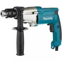 Безударная дрель Makita DP4010, 720 Вт, без аккумулятора бирюзовый