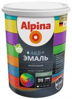 Alpina Aqua эмаль акриловая (под колеровку, шелковисто-матовая, база 3, 0,864л)