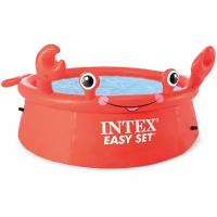Детский бассейн Intex Happy Crab 26100, 183х51 см, 183х51 см