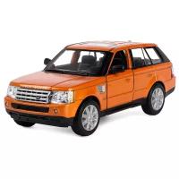 Внедорожник Serinity Toys Range Rover (5312DKT) 1:38, 12.5 см, оранжевый