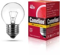 Лампа накаливания Camelion 40 D CL E27