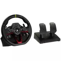 Руль HORI Wireless Racing Wheel Apex PS4, черный