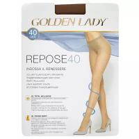 Поддерживающие колготки с шортиками Golden Lady REPOSE 40, размер 2, цвет Загар