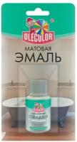 Эмаль акриловая для эмалированных поверхностей глянцевая OLECOLOR (Артикул: 4300004198; Фасовка = 30 г)