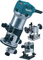 Фрезер кромочный Makita RT0700CX2, 710Вт, цанга 6 и 8мм