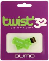 Флешка Qumo Twist Fandango, 32 Гб, USB2.0, зелёная