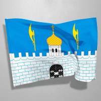 Флаг Сергиева Посада / Флаг города Сергиев Посад / 90x135 см