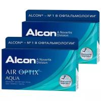 Контактные линзы Alcon Air Optix Aqua, 6 шт