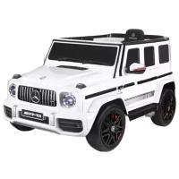 RiverToys Автомобиль Mercedes-Benz G63 4WD K999KK, белый