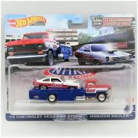 Модель коллекционная Hot Wheels Car Culture Team Transport Premium Chevrolet Vega & Horizon Hauler