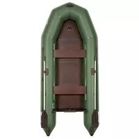Надувная лодка Румб РМ-320 ЖС/К зеленый