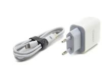 Блок питания + кабель для Iphone/Ipad 18W/Адаптер питания выход USB-C/СЗУ для айфона XR/11/12/13 Lightning / Адаптер 18w быстрая зарядка