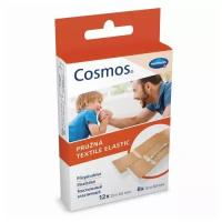 Набор пластырей 20 шт. COSMOS TEXTIL ELASTIC, эластичный, 2 размера, европодвес, 535223