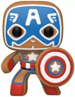 Фигурка Funko POP! Bobble Marvel Holiday Gingerbread Captain America 50657