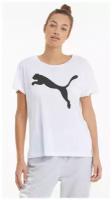 Футболка, PUMA RTG Logo Tee, Женская, размер S; White-cat