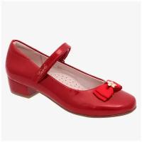 Туфли для девочек Kapika 22575п-3 красный, размер 30