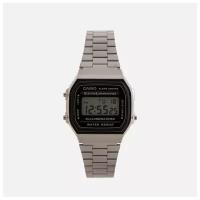 Наручные часы CASIO Vintage A168WEGG-1A, серебряный, черный