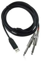 Акустический кабель 2хJack-USB Behringer LINE2USB (2 метра)