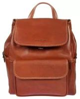 Кожаный мужской рюкзак Gianni Conti 913159 Tan Рыжий