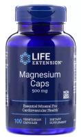 Life Extension, магний 500 мг, 100 капсул Magnesium