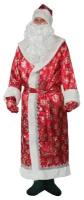Карнавальный костюм Дед Мороз размер 56 (Красный)