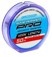 Леска FLAGMAN Sherman Pro Hook Length 50м 0,128мм 1,42кг