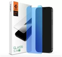Защитное стекло SPIGEN для iPhone 12 Pro Max - Glas.tR Antiblue HD - Прозрачный - 1 шт - AGL01470