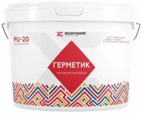 ECOROOM Полиуретановый герметик 2K PU-20, серый, 12,5 кг E-PUгерм-12524/12,5 E-PUгерм-12524