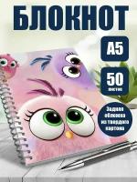 Тетрадь в клетку Angry Birds