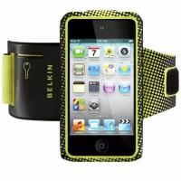 Belkin Спортивный чехол на руку Belkin ProFit Convertible Armband Black/Green для iPod Touch 4G черный/зеленый F8W017cwC00