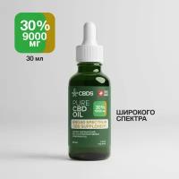 CBD Масло 30% Широкого Спектра 9000 мг 30 ml CBD-CBG-CBDV и терпены