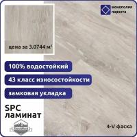 Кварц-виниловая плитка ПВХ SPC ламинат StoneWood SW 1029 каррено 1220 х 180 х 3.5 мм