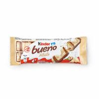 Вафли в белом шоколаде Kinder Bueno White с молочно-ореховой начинкой