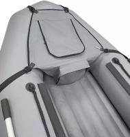 Носовая сумка малая для надувных лодок длиной 290-330 см (серая)