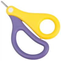 Маникюрные ножницы детские, цвет желтый/фиолетовый 6967348