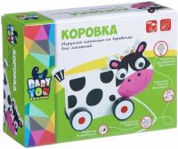 Каталка-игрушка BONDIBON Коровка (ВВ1498)